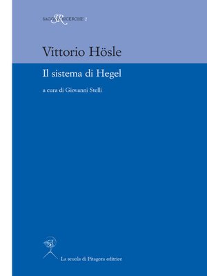 cover image of Il sistema di Hegel